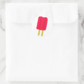 Rote Popsicle Stickers (Tasche)