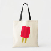 Rote Popsicle-Taschen-Tasche Tragetasche (Vorne)
