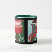 Rote Postfach Tasse (Zentrum)