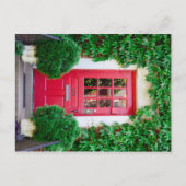 rote Postkarte (Vorderseite)