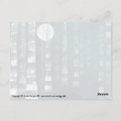 Rote Postkarte (Rückseite)