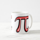 Rote PU-Symbol-Kaffee-Tasse Kaffeetasse (VorderseiteRechts)