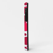 rote pünktchen Case-Mate iPhone hülle (Hinten/Links)