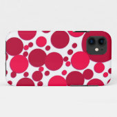 rote pünktchen Case-Mate iPhone hülle (Rückseite (Horizontal))