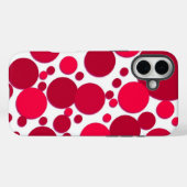 rote pünktchen Case-Mate iPhone hülle (Rückseite (Horizontal))