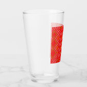 Rote Punkte Glas (Rechts)