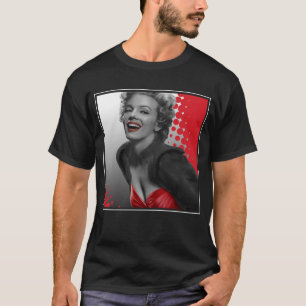 Rote Punkte Marilyn T-Shirt
