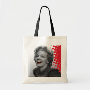 Rote Punkte Marilyn Tragetasche