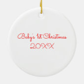 Rote Punkte Schwarzer Foto Rahmen Keramikornament (Hinten)