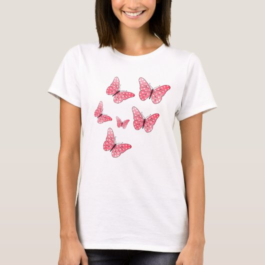 Rote Punkte T-Shirt (Vorderseite)