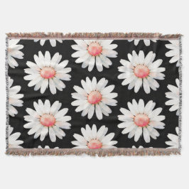 Rote Punktedaisy Decke