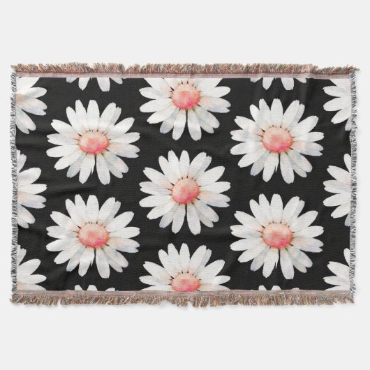 Rote Punktedaisy Decke (Vorderseite)