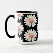 Rote Punktierte Gänseblümchen Tasse (Links)