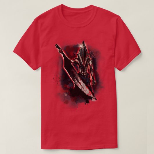 Rote Pyramide T-Shirt (Design vorne)