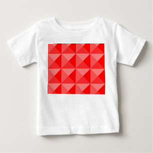 Rote Pyramiden Baby T-shirt