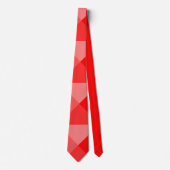 Rote Pyramiden Krawatte (Vorderseite)