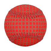 Rote Quadrate Baseball (Rückseite)