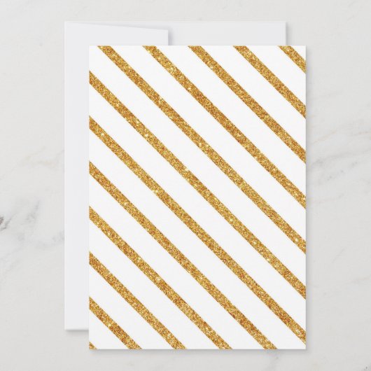 Rote quinceanera Party Einladung (Rückseite)