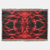 Rote Rauchwolken auf schwarz Decke (Vorderseite)