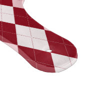 Rote Raute Crimson Pink Kleine Diamantform Schneidebrett (Ecke)