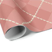 Rote Raute Geschenkpapier (Rolleneckpunkt)