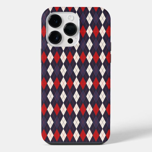 Rote Raute iPhone Hülle (Rückseite)