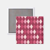 Rote Raute Magnet (Vorderseite/Rückseite)