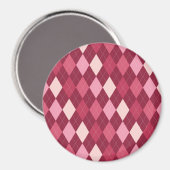 Rote Raute Magnet (Vorderseite/Rückseite)