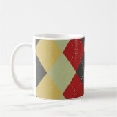Rote Rauten-Tasse Kaffeetasse (Links)