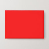 Rote Rechteck-Taste - Anpassbares Abzeichen Button (Vorderseite)