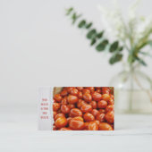 Rote reife Tomaten Visitenkarte (Stehend Vorderseite)