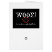 Rote Reithaube Große böse Wolf lustige romantische (Hinten)