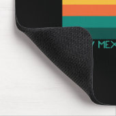 Rote Reitweg 70er Retro New Mex Mousepad (Ecke)