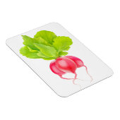 Rote Rettiche Magnet (Rechte Seite)