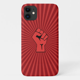Rote Revolutionsfaust Case-Mate iPhone Hülle