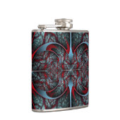 Rote Revolver-Flasche Flachmann (Rechts)