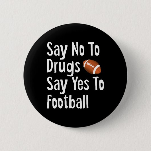 Rote Ribbon Woche Kinder Jugend sagen Nein sagen J Button (Vorderseite)