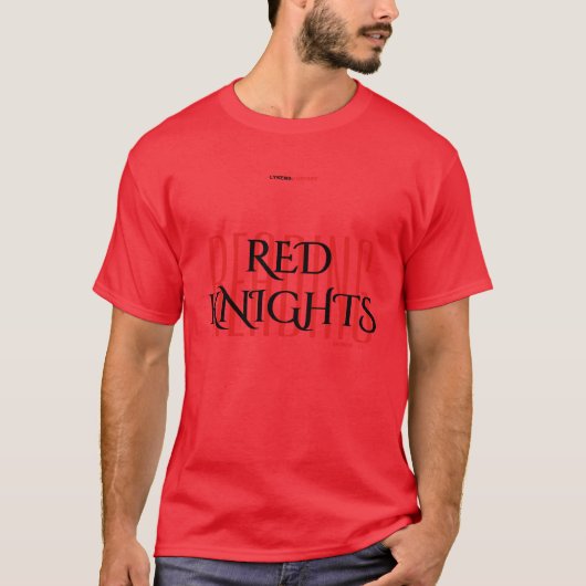 ROTE RITTER T-Shirt (Vorderseite)
