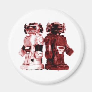 rote Roboter Magnete Magnet