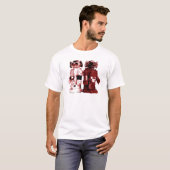 Rote Roboter T-Shirt (Vorne ganz)