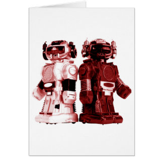 rote Roboterkarte