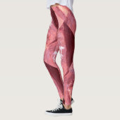 Rote Rockkunst Leggings (Links)