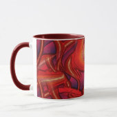 Rote Rohre Tasse (Links)