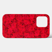 Rote Romantik Case-Mate iPhone Hülle (Rückseite (Horizontal))