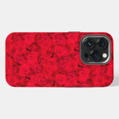 Rote Romantik iPhone Hülle (Rückseite (Horizontal))