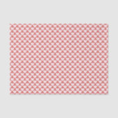 Rote rosa Herzen Valentinstag Liebe Seidenpapier (Vorderseite)