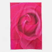 Rote Rosa Rose Handtuch (Vertikal)