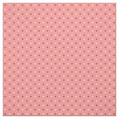 Rote, rosa und weiße Polka-Punkte Stoff (Muster)