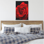 Rote Rose 16x24 (40x60cm) Waccna Leinwanddruck (Insitu (Schlafzimmer))