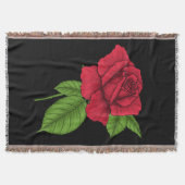 ROTE ROSE 2 DECKE (Vorderseite)